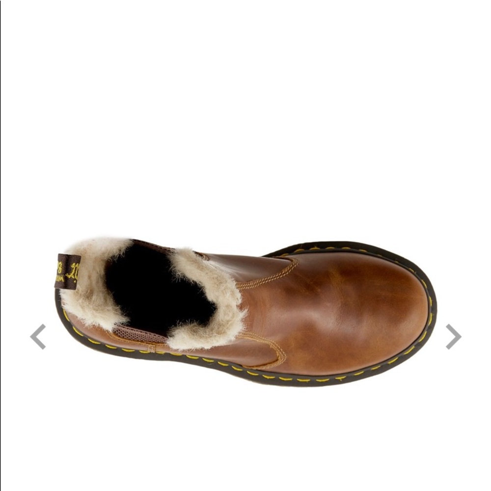 Doc Marten Fur Lined Chelsea Boots